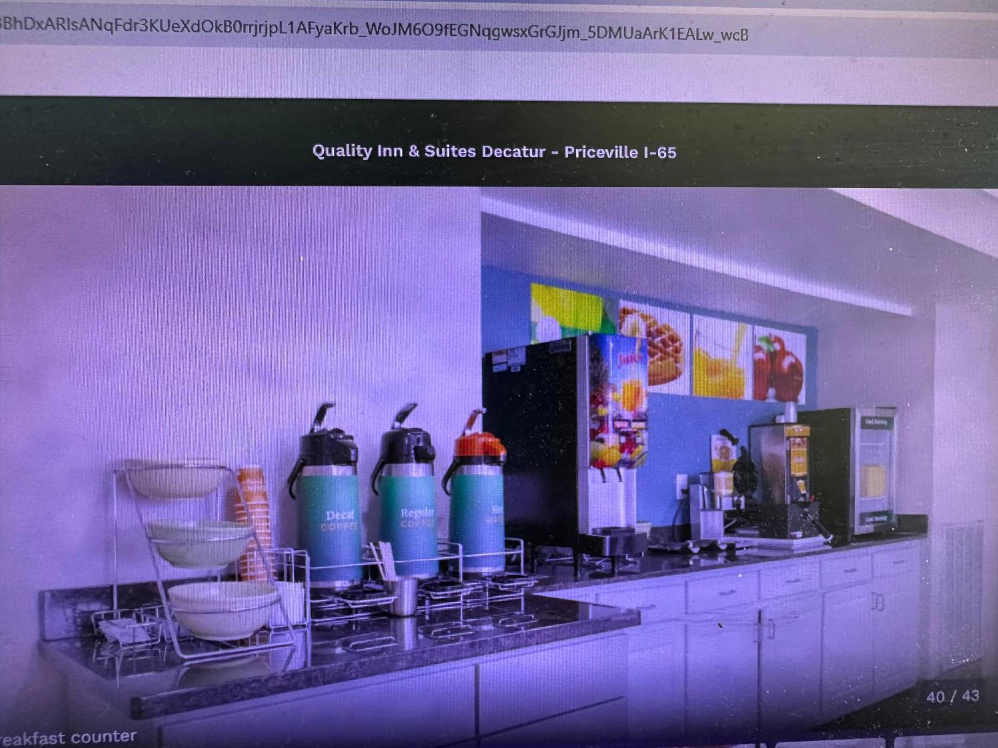 Quality Inn & Suites Decatur Priceville I-65 Ngoại thất bức ảnh